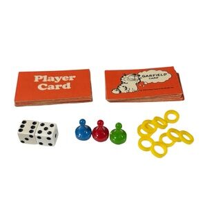 Vintage Parker Brothers Garfield Board Game Replacement pieces